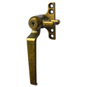 STEEL WINDOW FITTINGS B195 Key Locking Window Handle - LH Antique Brass