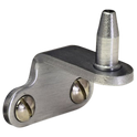 STEEL WINDOW FITTINGS B375 Peg Stay Pin Bracket for Side Hung Windows - Satin Chrome