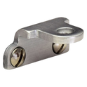 STEEL WINDOW FITTINGS B375 Peg Stay Bracket - Satin Chrome