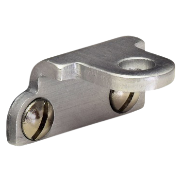 STEEL WINDOW FITTINGS B375 Peg Stay Bracket - Satin Chrome