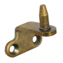 STEEL WINDOW FITTINGS B375 Peg Stay Pin Bracket for Side Hung Windows - Antique Brass