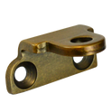 STEEL WINDOW FITTINGS B375 Peg Stay Bracket - Antique Brass