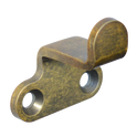 STEEL WINDOW FITTINGS B375 Peg Stay Rest Bracket - Antique Brass