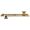 STEEL WINDOW FITTINGS B59 OG Slide Stay Butterfly - 300mm x 240mm Antique Brass