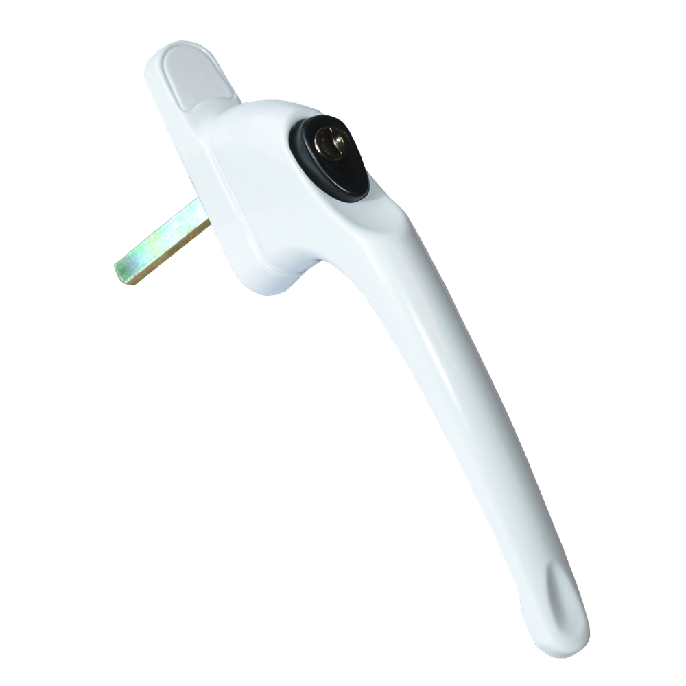 ERA Maxim Inline Locking Espag Handle - White