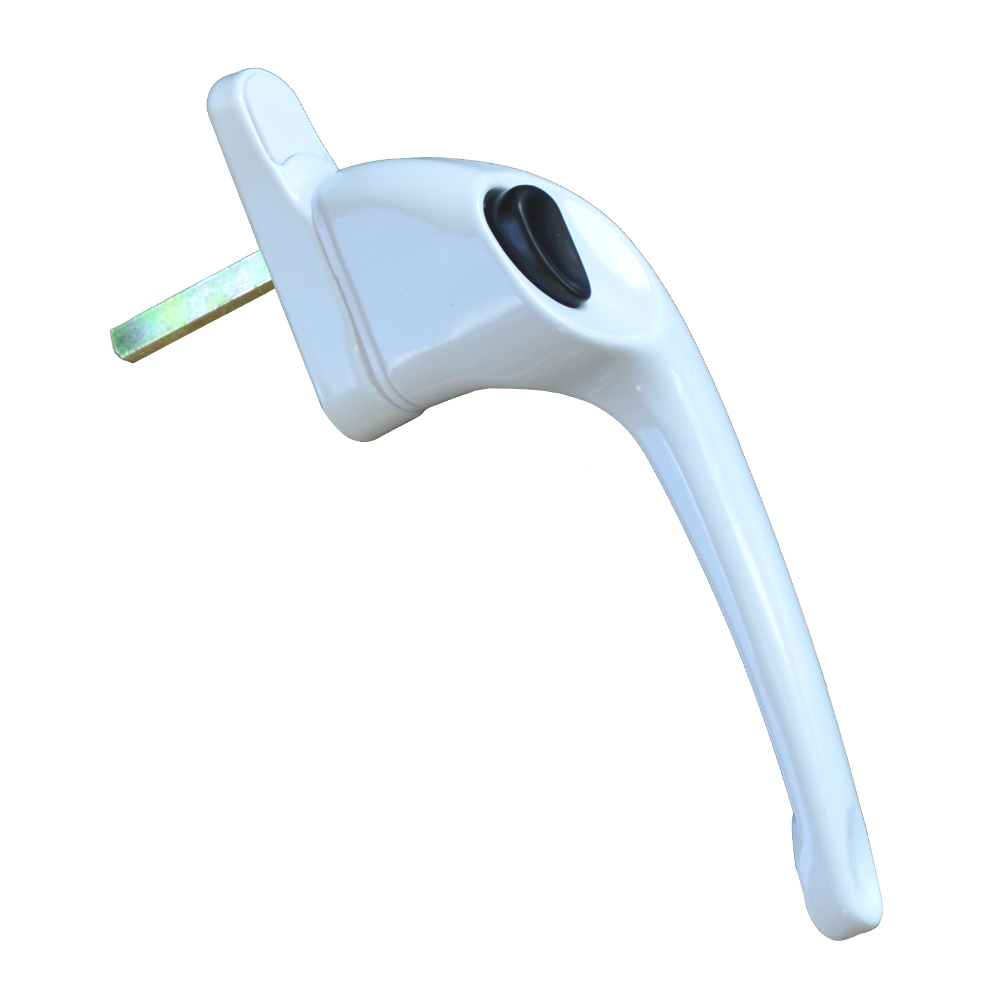 ERA Maxim Offset Non Locking Espag Handle - White RH