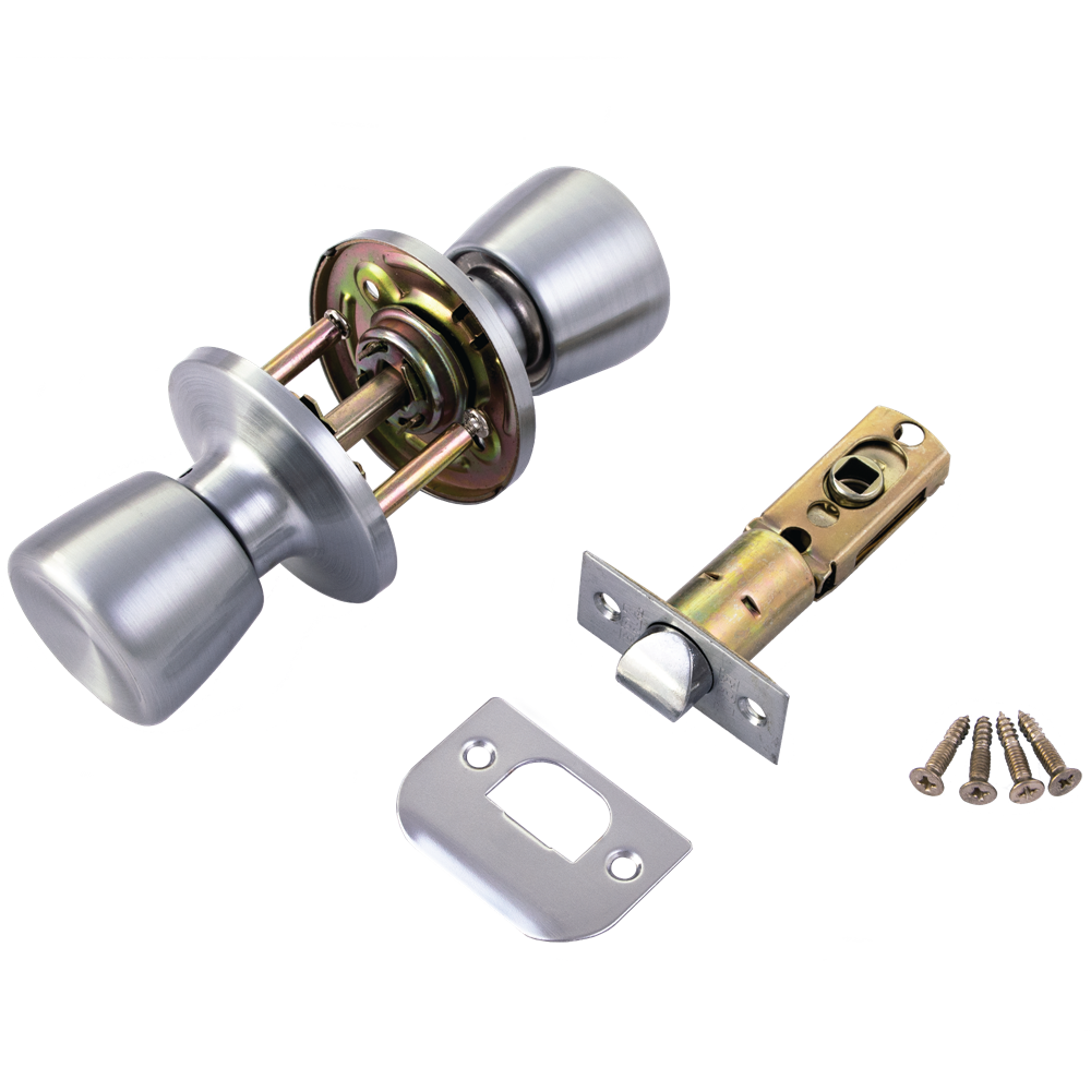 ERA 170 Passage Knobset - Satin Chrome