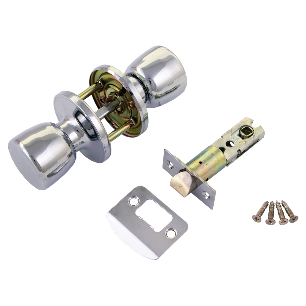 ERA 170 Passage Knobset - Polished Chrome