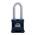 SQUIRE Stronghold Long Shackle Padlock Body Only To Take Scandinavian Oval Insert - 50mm Tang
