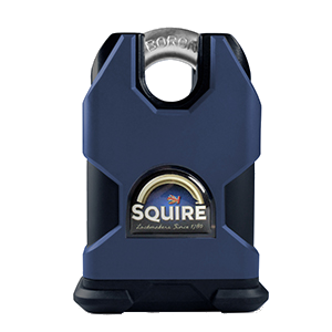 SQUIRE Stronghold Closed Shackle Padlock Body Only To Take Scandinavian Oval Insert - 50mm Tang