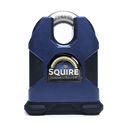SQUIRE Stronghold Closed Shackle Padlock Body Only To Take Scandinavian Oval Insert - 80mm Tang