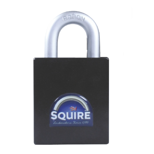 SQUIRE Stronghold Open Shackle Padlock Body Only To Take Half Euro Cylinder - 65mm