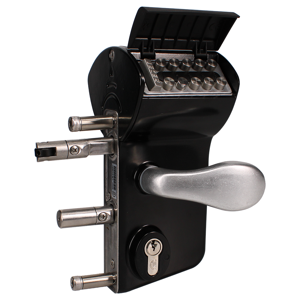 LOCINOX Vinci Surface Mounted Mechanical Digital Code Gate Lock - LMKQ40 V2
