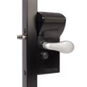 LOCINOX Free Vinci Surface Mounted Mechanical Digital Code Gate Lock - LFKQ40 X1 Black