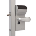 LOCINOX Free Vinci Surface Mounted Mechanical Digital Code Gate Lock - LFKQ40 X1 Silver
