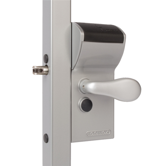 LOCINOX Free Vinci Surface Mounted Mechanical Digital Code Gate Lock - LFKQ40 X1 Silver