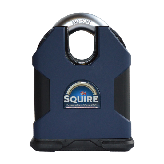 SQUIRE SS100CS Stronghold Closed Shackle Dual Cylinder Padlock - Each Cylinder On A Different Key/KD