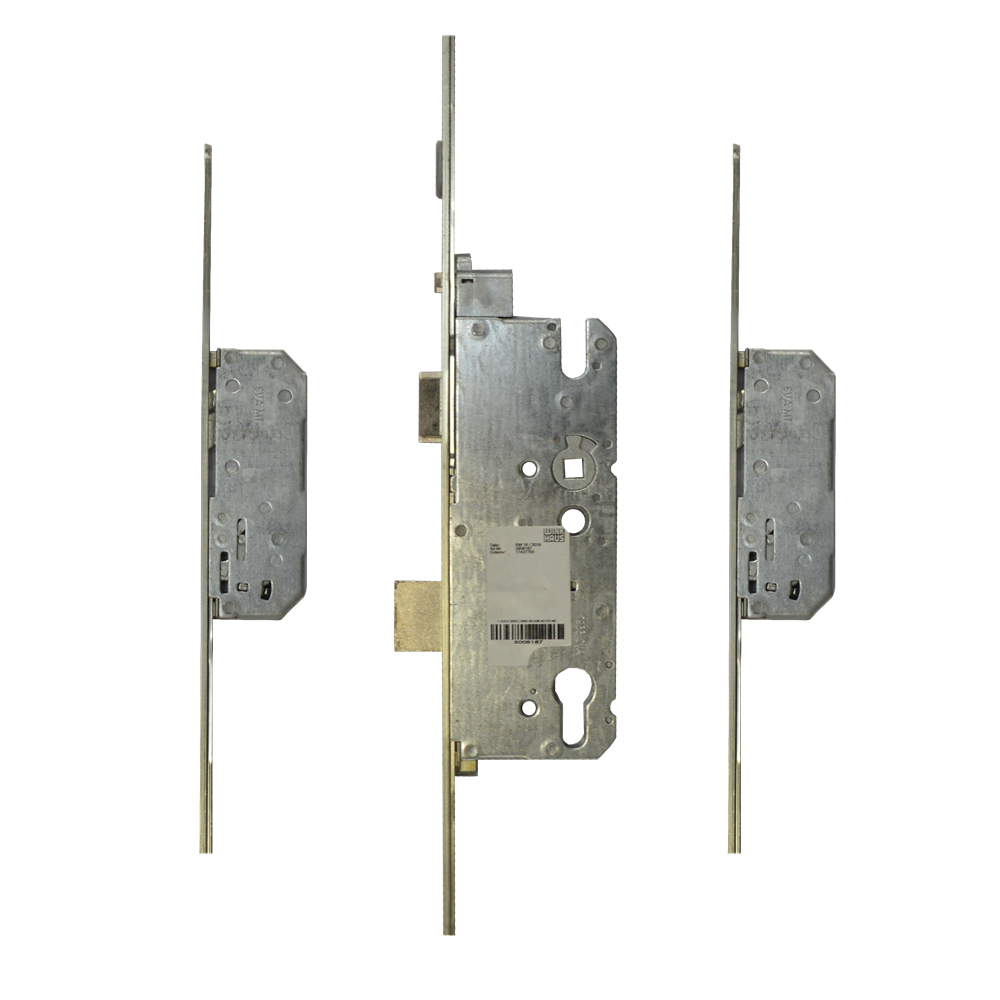 WINKHAUS AV3 Auto Locking Lever Operated Latch & Deadbolt 20mm Radius - 2 Hook - 55/92 LH
