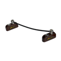 JACKLOC Pro-5 Duo Lockable Double Bullet Window Restrictor - Brown