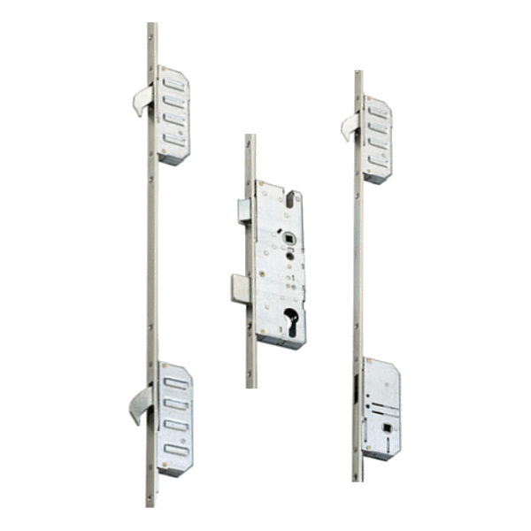 WINKHAUS Cobra Entryguard Lever Operated Latch & Deadbolt 16mm Flat - 3 Hook - 35/92