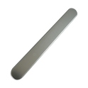 HOPPE Birmingham External Blank Plate 215mm Screw Centres - Silver