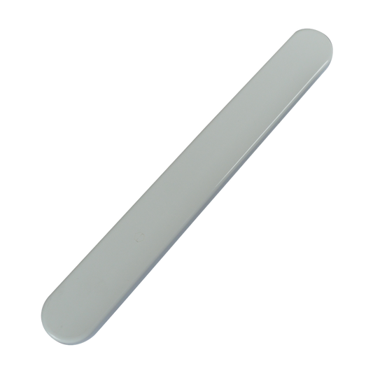 HOPPE Birmingham External Blank Plate 215mm Screw Centres - White