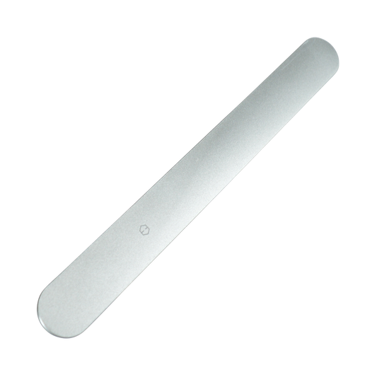HOPPE Atlanta External Blank Plate 122mm Screw Centres - Silver