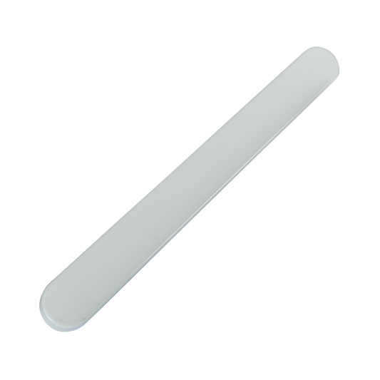 HOPPE Atlanta External Blank Plate 122mm Screw Centres - White
