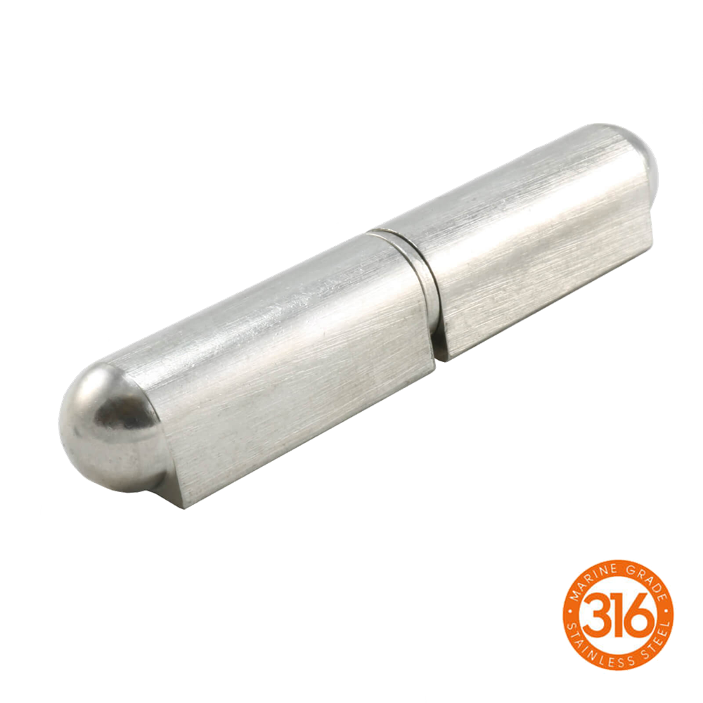 LATHAM'S Marine Grade Stainless Steel Bullet Hinge - 150mm