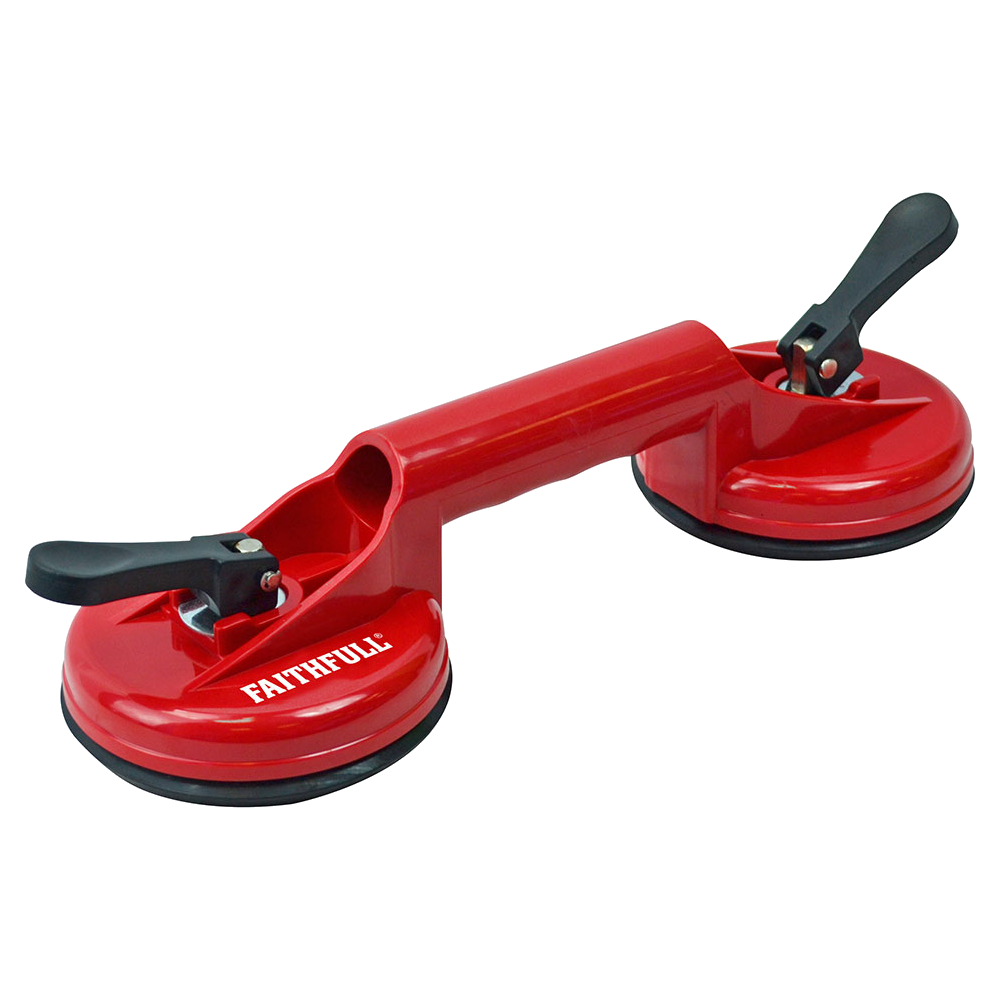 FAITHFULL Double Pad Suction Lifter - FAISUCPAD2