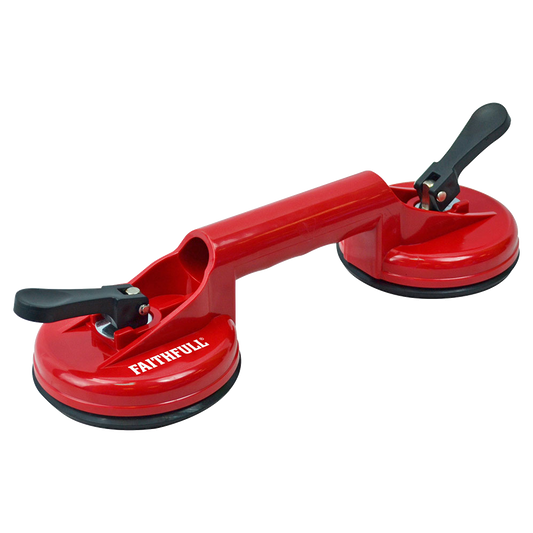 FAITHFULL Double Pad Suction Lifter - FAISUCPAD2