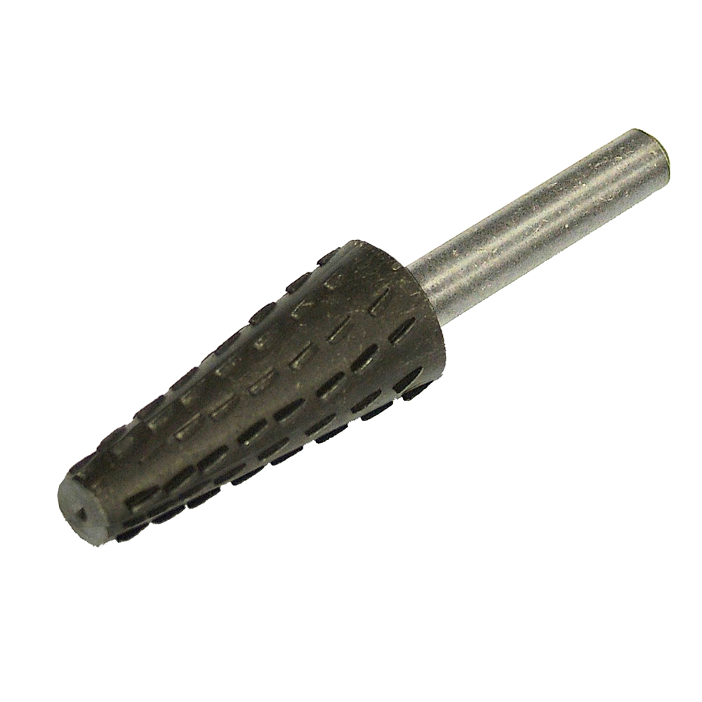 FAITHFULL Conical Rotary File - 4mm - 12mm x 30mm  - 4mm - 12mm x 30mm