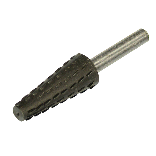 FAITHFULL Conical Rotary File - 4mm - 12mm x 30mm  - 4mm - 12mm x 30mm