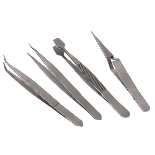 FAITHFULL Tweezers - 4 Piece Set - 4 Piece Set