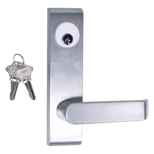 AXIM Locking Handle To Suit PR7085 & PR7085P Exit Devices - Silver