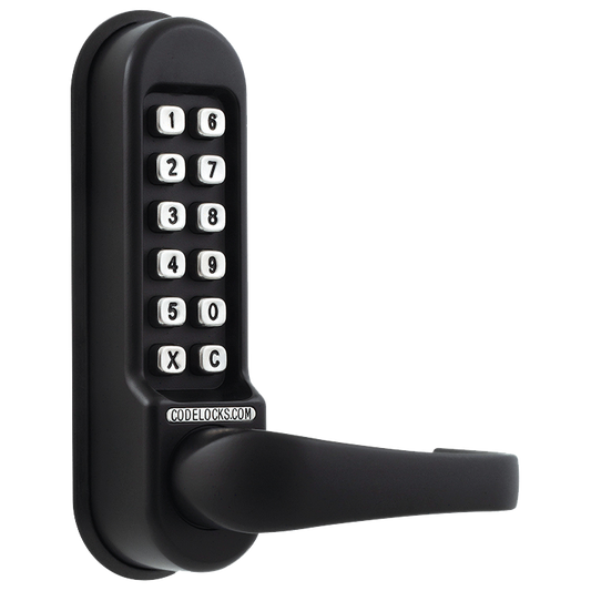 CL0510 Marine By Codelocks Digital Lock - Black - CL0510 Without Passage Set