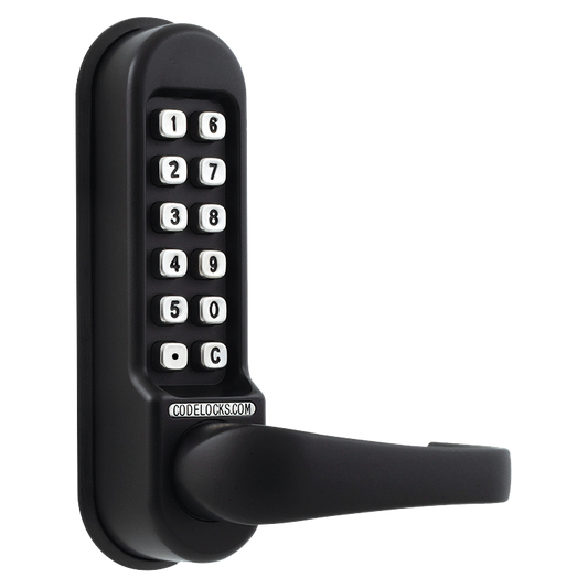 CL0510 Marine By Codelocks Digital Lock - Black - CL0515 With Passage Set