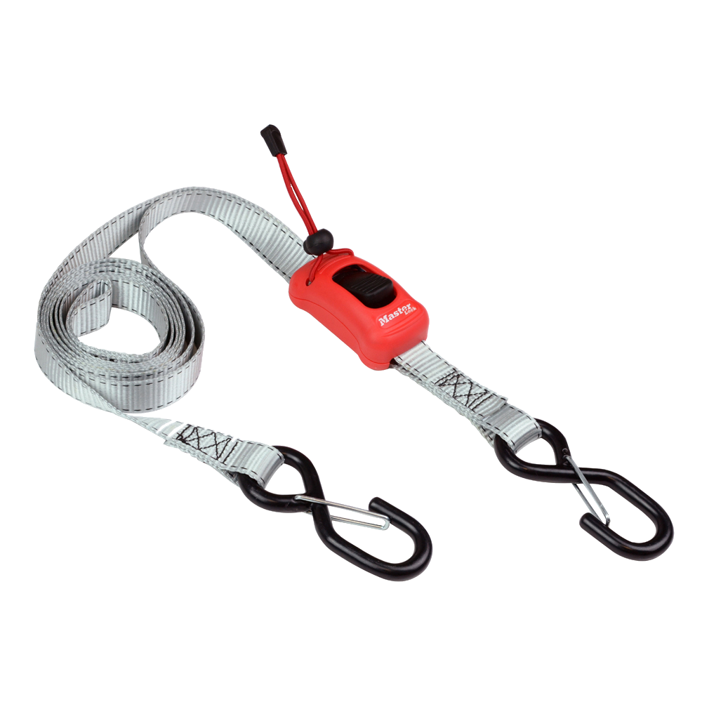 MASTER LOCK Preassembled Spring Clamp Tie-Down - 2.5m x 25mm