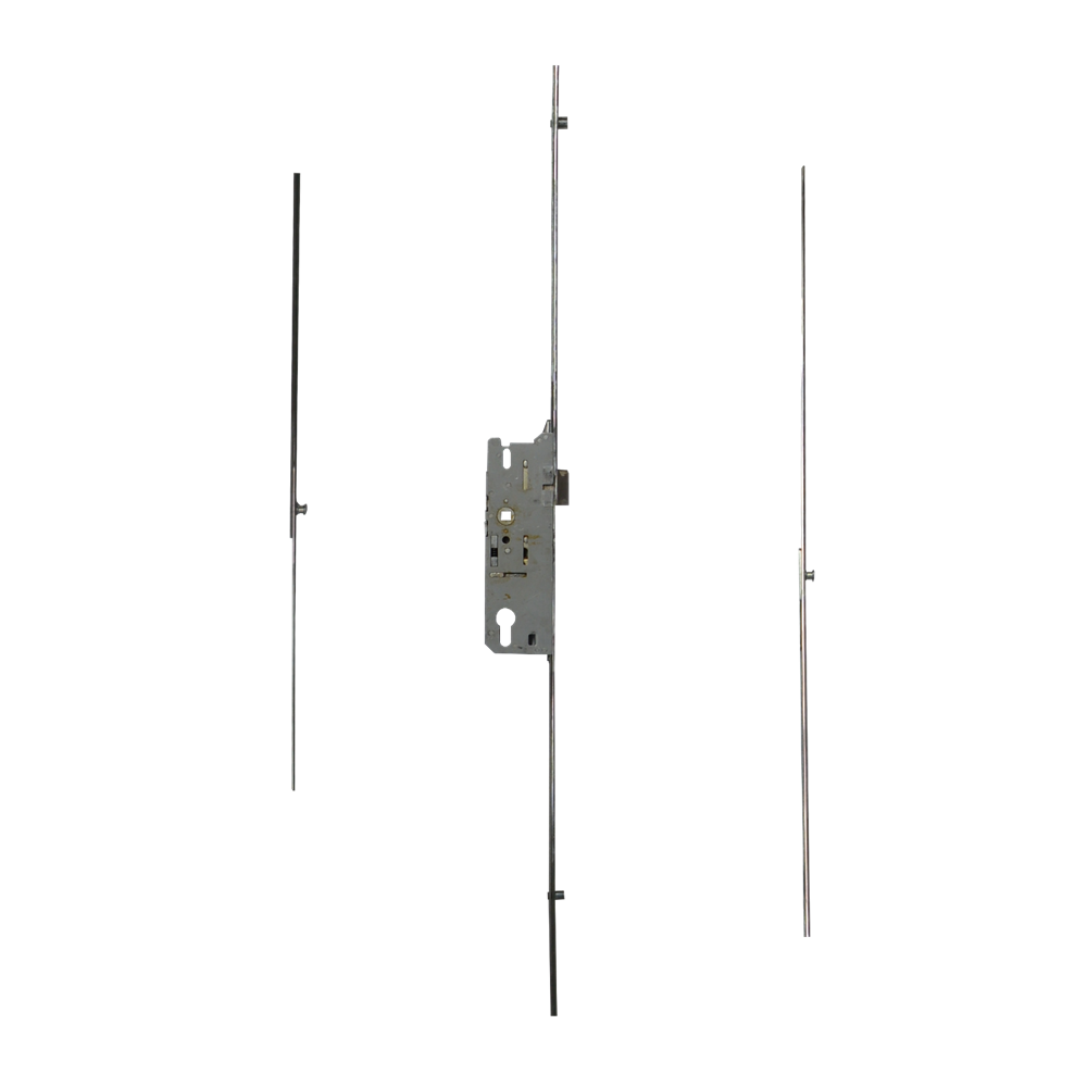 FUHR 856 Type 2 Lever Operated Latch & Deadbolt - 2 Mushroom & 2 Roller - 45/92