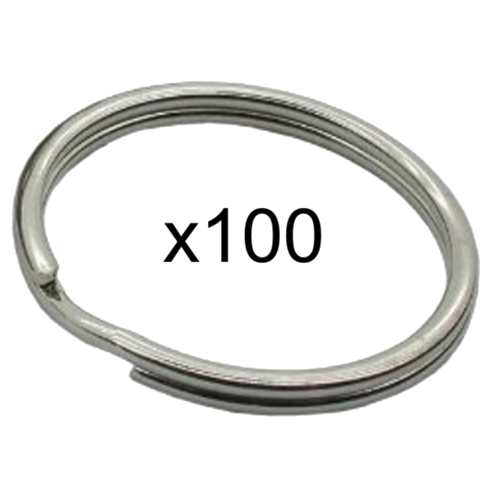 ALDRIDGE Split Rings - 20mm (100 Rings)