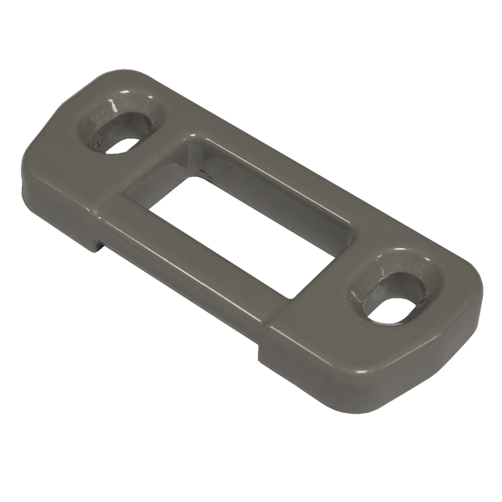 BRITON 378 Series Metal Door Strike - Grey Enamelled
