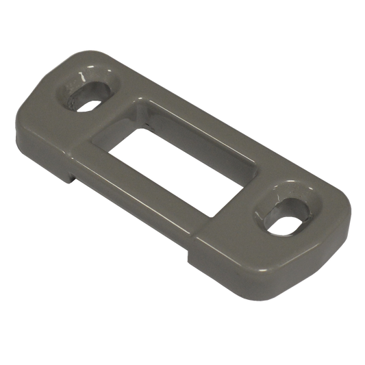 BRITON 378 Series Metal Door Strike - Grey Enamelled