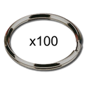 ALDRIDGE Split Rings - 25mm (100 Rings)