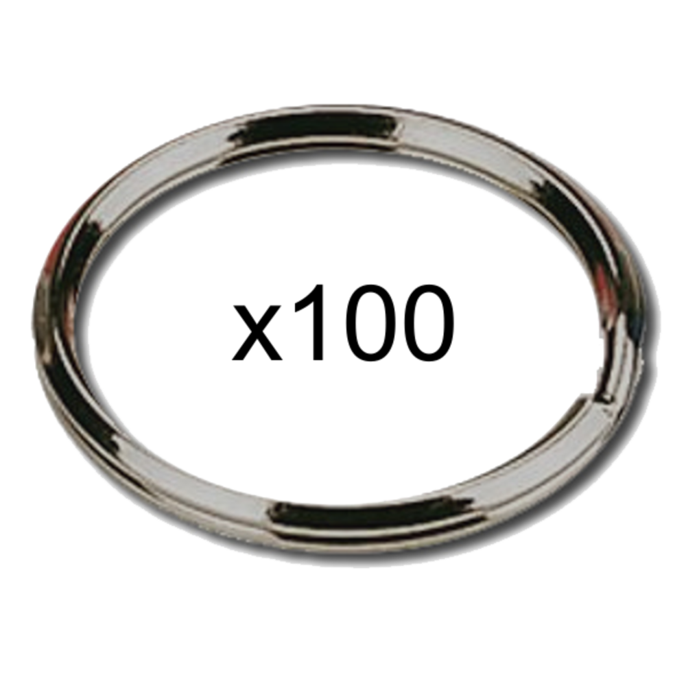 ALDRIDGE Split Rings - 25mm (100 Rings)