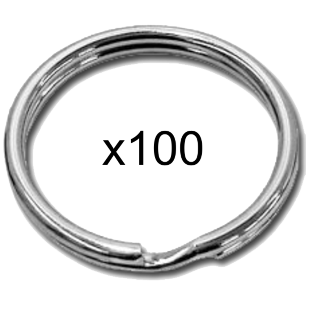 ALDRIDGE Split Rings - 30mm (100 Rings)
