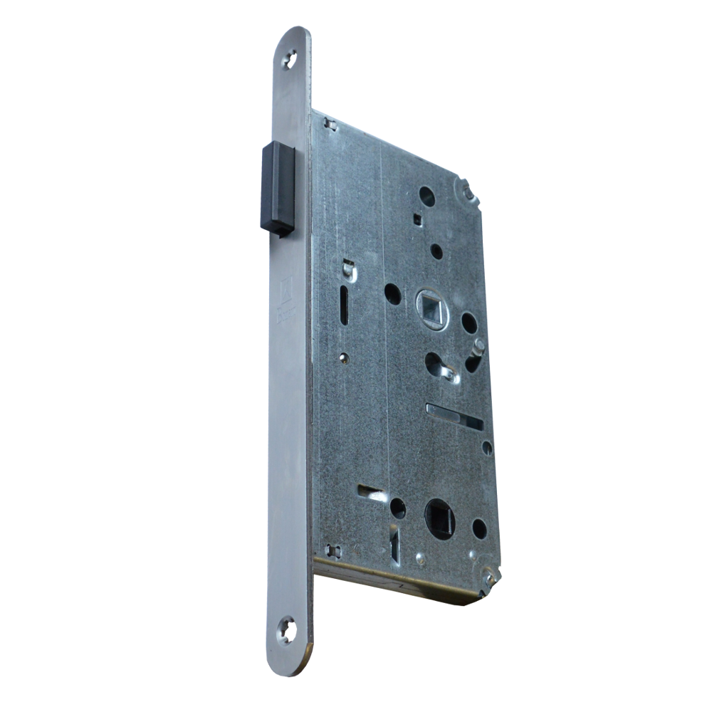 BONAITI SERRATURE DIN Standard Magnetic WC Lock - Polished Stainless Steel