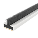 FIRESTOP Intumescent Strip 2.1m x 4mm Fire & Smoke Brush Seal - 10mm White (1/2 Hour) FS110