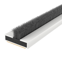 FIRESTOP Intumescent Strip 2.1m x 4mm Fire & Smoke Brush Seal - 15mm White (1/2 - 1 Hour) FS122