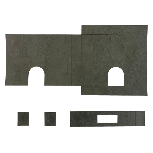 FIRESTOP Self-Adhesive Universal Intumescent FB1/FB2 Deadlock Kit - 103mm x 80mm