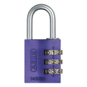 ABUS 145/30 Travel Light Combination Padlock - Lilac